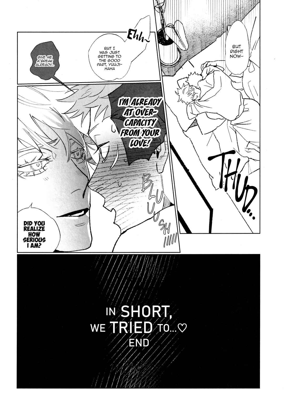 Page 57 Chapter Unknown_8cc6 Jujutsu Kaisen - You wa Tameshi ni Ecchi Shita. (Doujinshi)