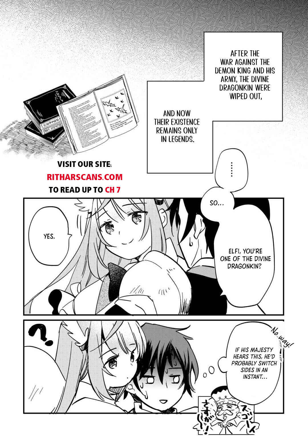 Page 23 Chapter 1.2 Tokage (Hontou wa Shinryuu) wo Shoukan Shita Seijuu Tsukai, Ryuu no Senaka de Kaitaku Life