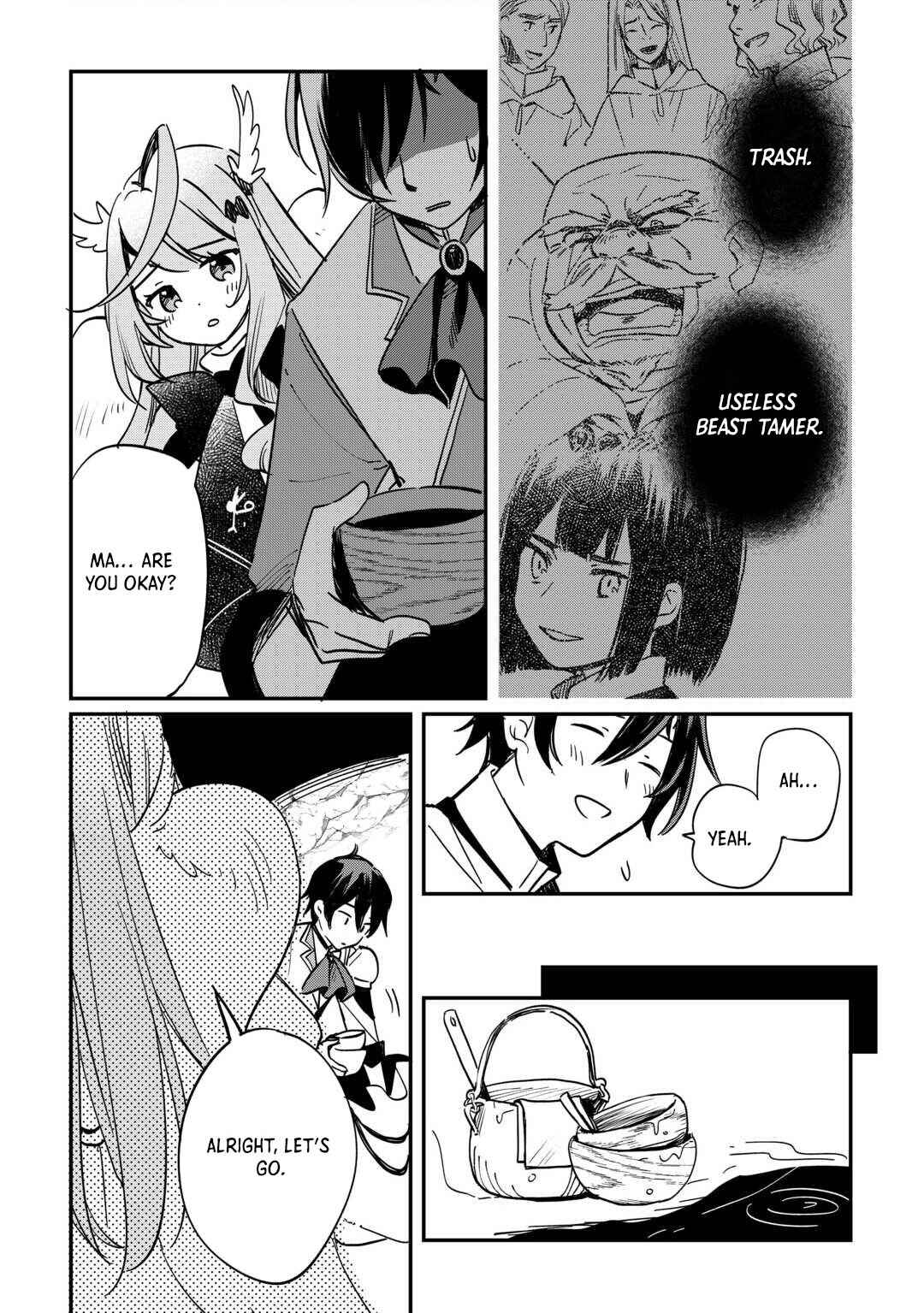 Page 8 Chapter 1.2 Tokage (Hontou wa Shinryuu) wo Shoukan Shita Seijuu Tsukai, Ryuu no Senaka de Kaitaku Life