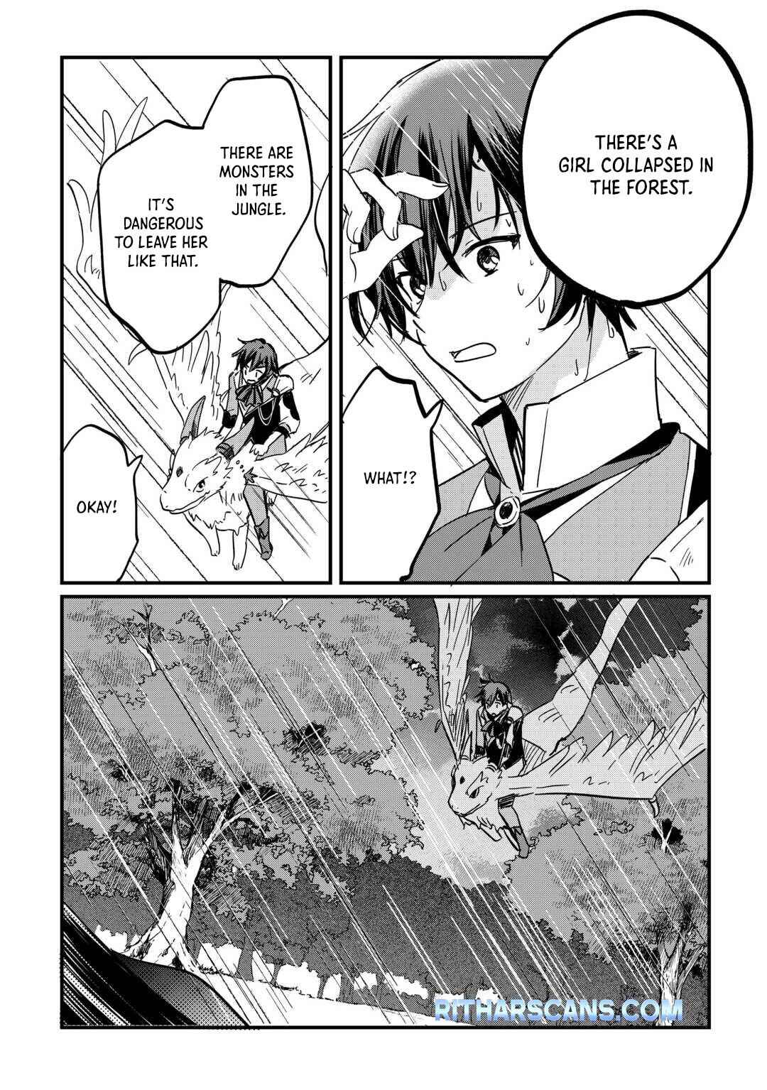 Page 16 Chapter 5 Tokage (Hontou wa Shinryuu) wo Shoukan Shita Seijuu Tsukai, Ryuu no Senaka de Kaitaku Life