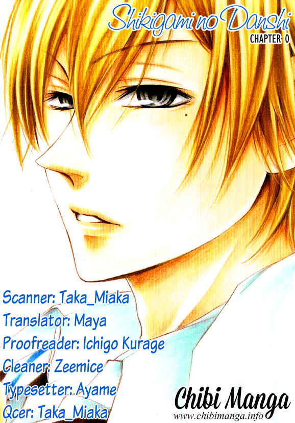 Page 1 Chapter 0 Shikigami Danshi