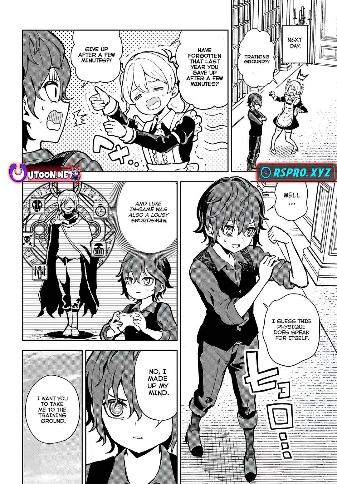 Page 25 Chapter 1 Magan no Akuyaku ni Tensei Shita no de Oshi Chara wo Mimamoru Mob wo Mezashimasu