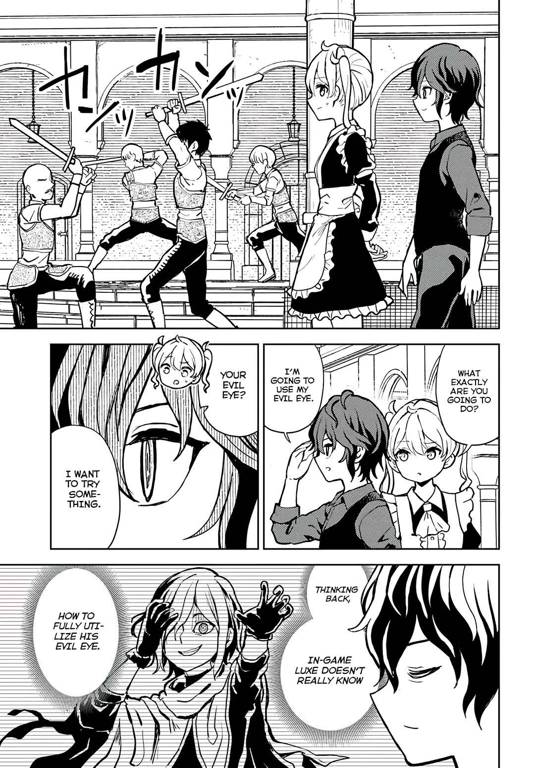 Page 26 Chapter 1 Magan no Akuyaku ni Tensei Shita no de Oshi Chara wo Mimamoru Mob wo Mezashimasu