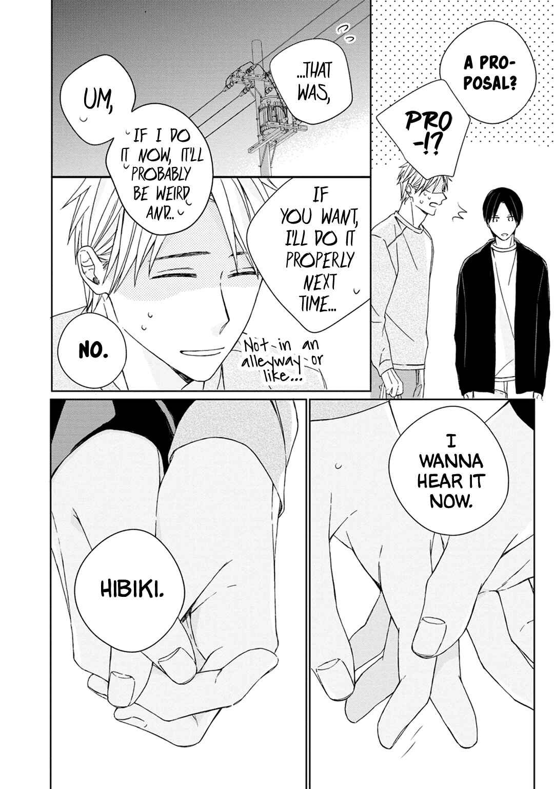 Page 36 Chapter 5 Kimi to Unmei ni Tsuite no Hanashi ga Shitai