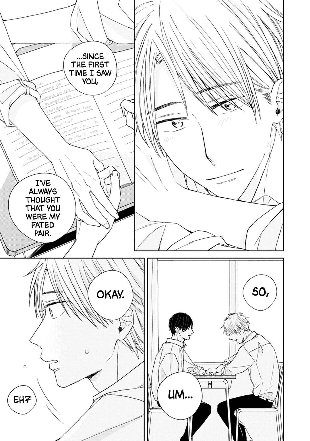 Page 15 Chapter 4 Kimi to Unmei ni Tsuite no Hanashi ga Shitai