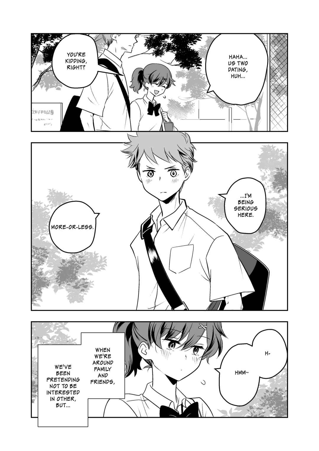Page 3 Chapter Unknown_1184 Tsukiaitai noni Nakanaka Tsukiaenai Osananajimi no Hanashi