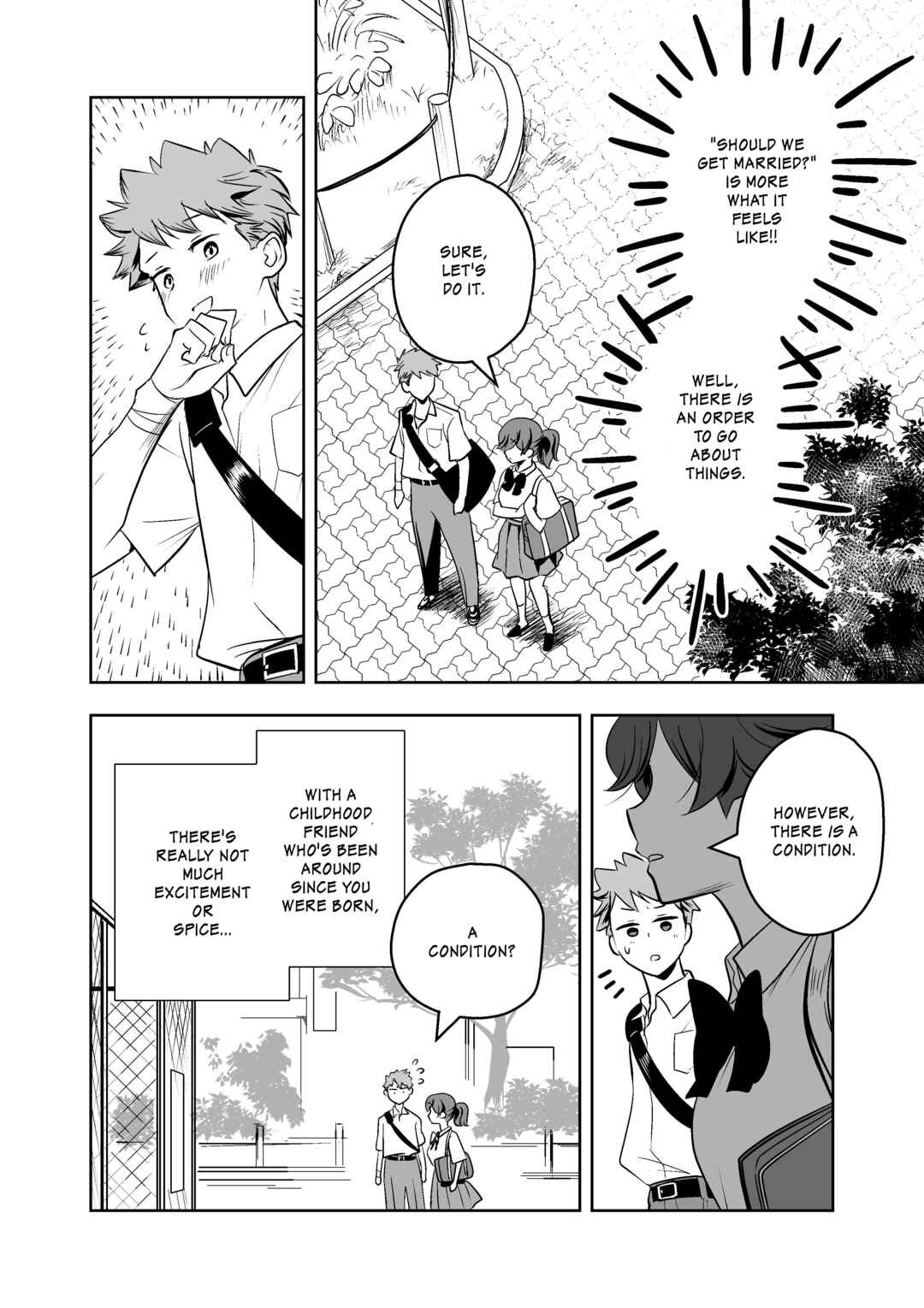 Page 6 Chapter Unknown_1184 Tsukiaitai noni Nakanaka Tsukiaenai Osananajimi no Hanashi