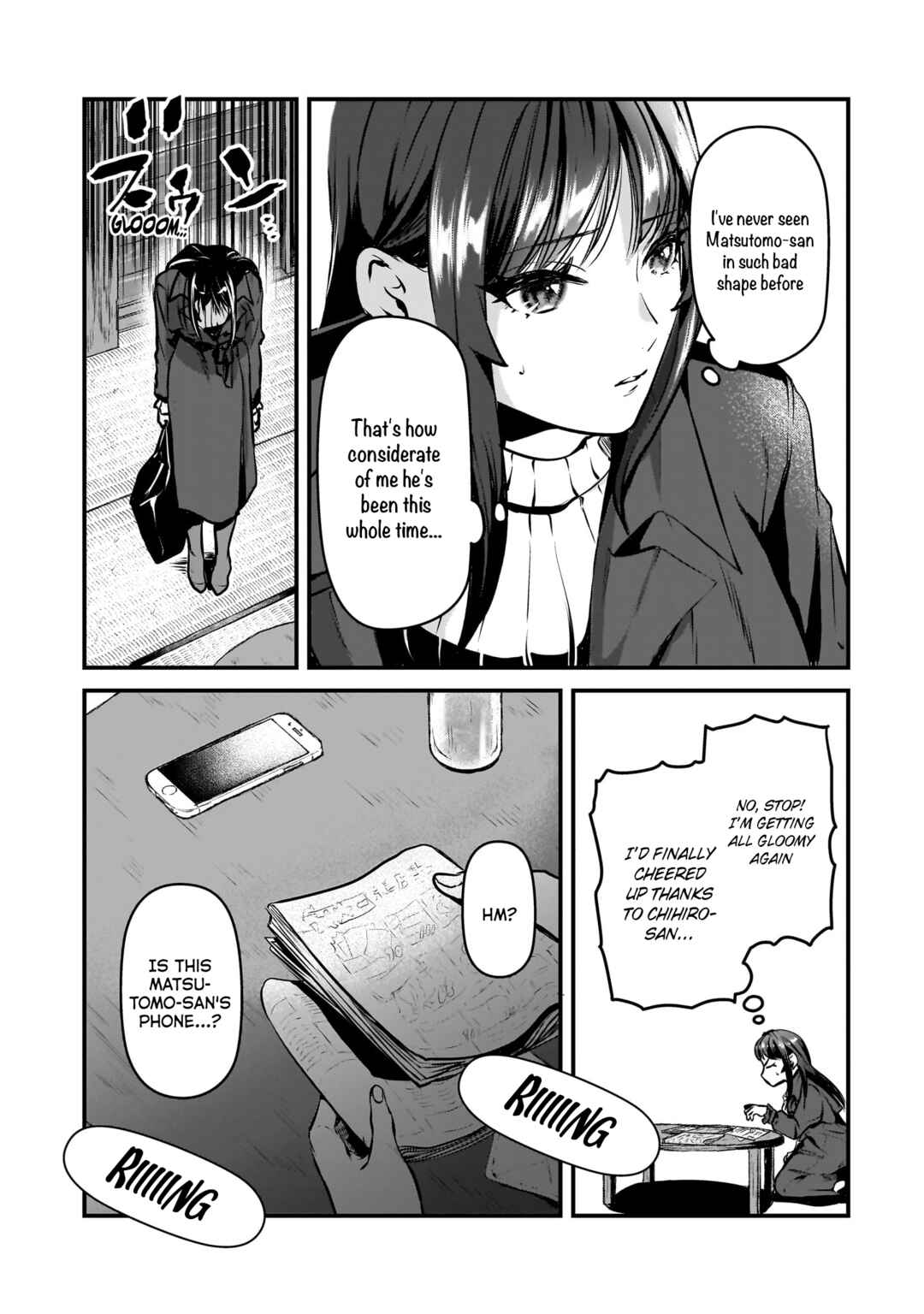 Page 28 Chapter 28 Tsuki 50-man Moratte mo Ikigai no nai Tonari no Onee-san ni 30-man de Yatowarete Okaeri tte Iu Oshigoto ga Tanoshii