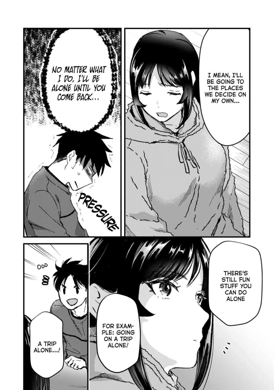 Page 29 Chapter 25 Tsuki 50-man Moratte mo Ikigai no nai Tonari no Onee-san ni 30-man de Yatowarete Okaeri tte Iu Oshigoto ga Tanoshii