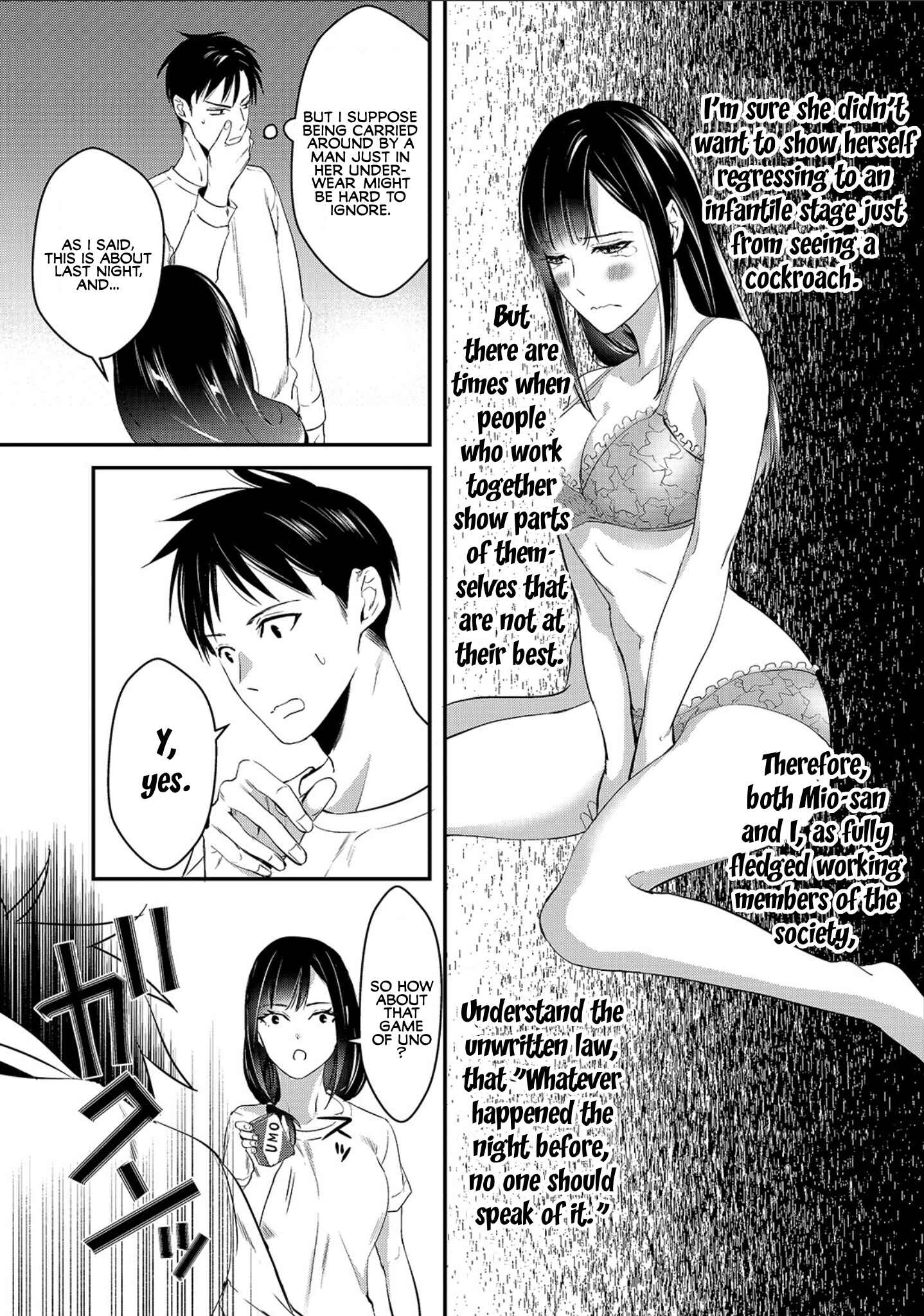 Page 25 Chapter 2 Tsuki 50-man Moratte mo Ikigai no nai Tonari no Onee-san ni 30-man de Yatowarete Okaeri tte Iu Oshigoto ga Tanoshii