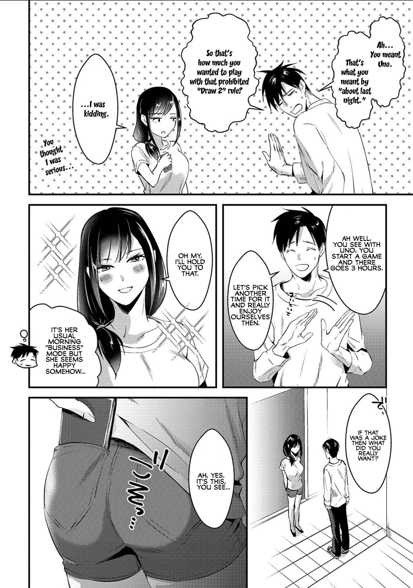 Page 26 Chapter 2 Tsuki 50-man Moratte mo Ikigai no nai Tonari no Onee-san ni 30-man de Yatowarete Okaeri tte Iu Oshigoto ga Tanoshii