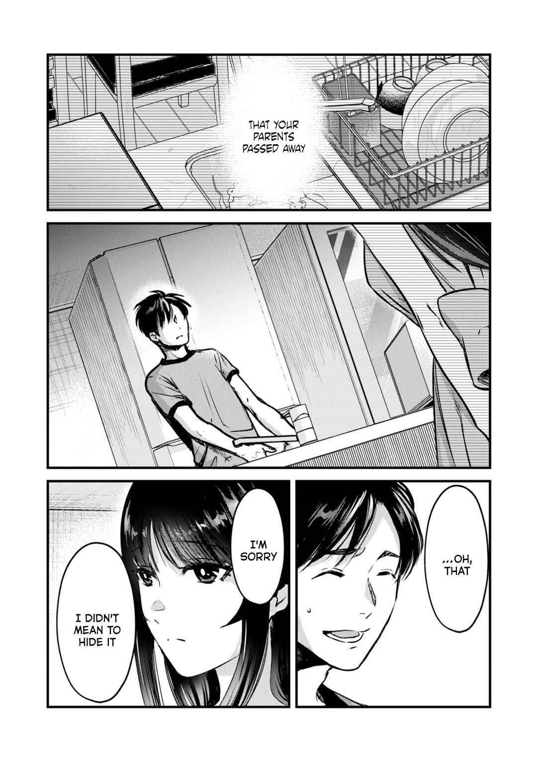 Page 3 Chapter 18 Tsuki 50-man Moratte mo Ikigai no nai Tonari no Onee-san ni 30-man de Yatowarete Okaeri tte Iu Oshigoto ga Tanoshii