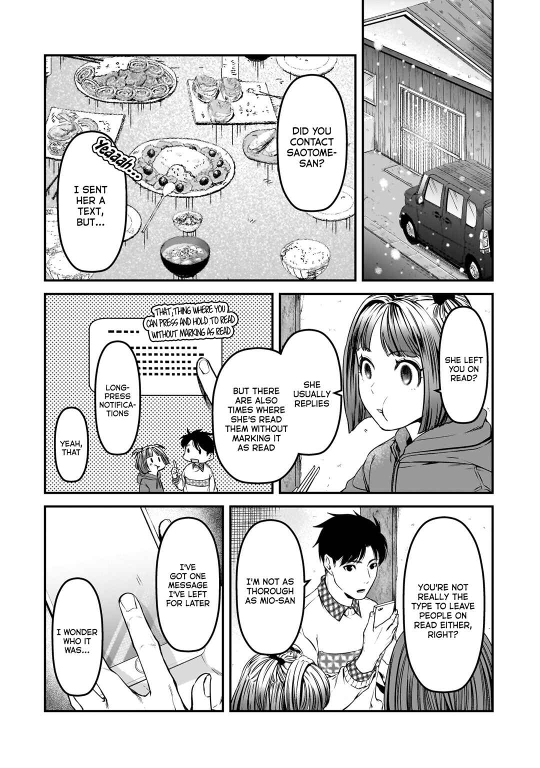 Page 12 Chapter 29 Tsuki 50-man Moratte mo Ikigai no nai Tonari no Onee-san ni 30-man de Yatowarete Okaeri tte Iu Oshigoto ga Tanoshii