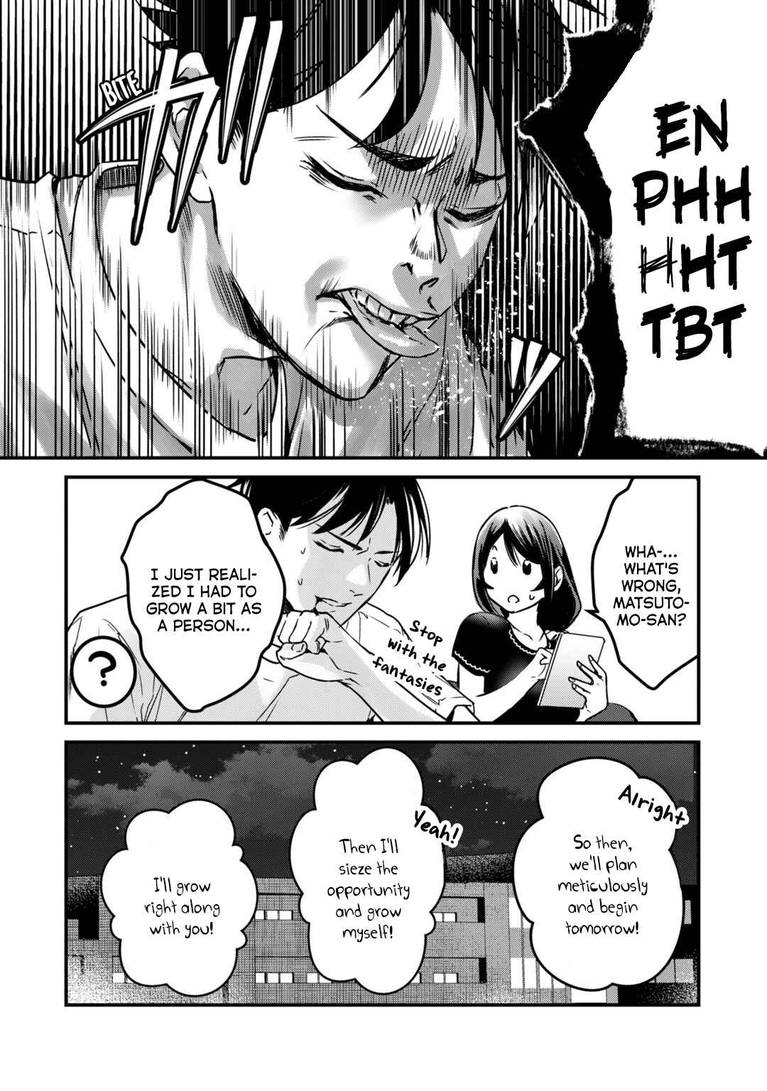 Page 4 Chapter 15.5 Tsuki 50-man Moratte mo Ikigai no nai Tonari no Onee-san ni 30-man de Yatowarete Okaeri tte Iu Oshigoto ga Tanoshii