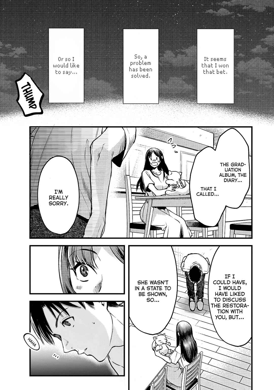 Page 26 Chapter 12 Tsuki 50-man Moratte mo Ikigai no nai Tonari no Onee-san ni 30-man de Yatowarete Okaeri tte Iu Oshigoto ga Tanoshii