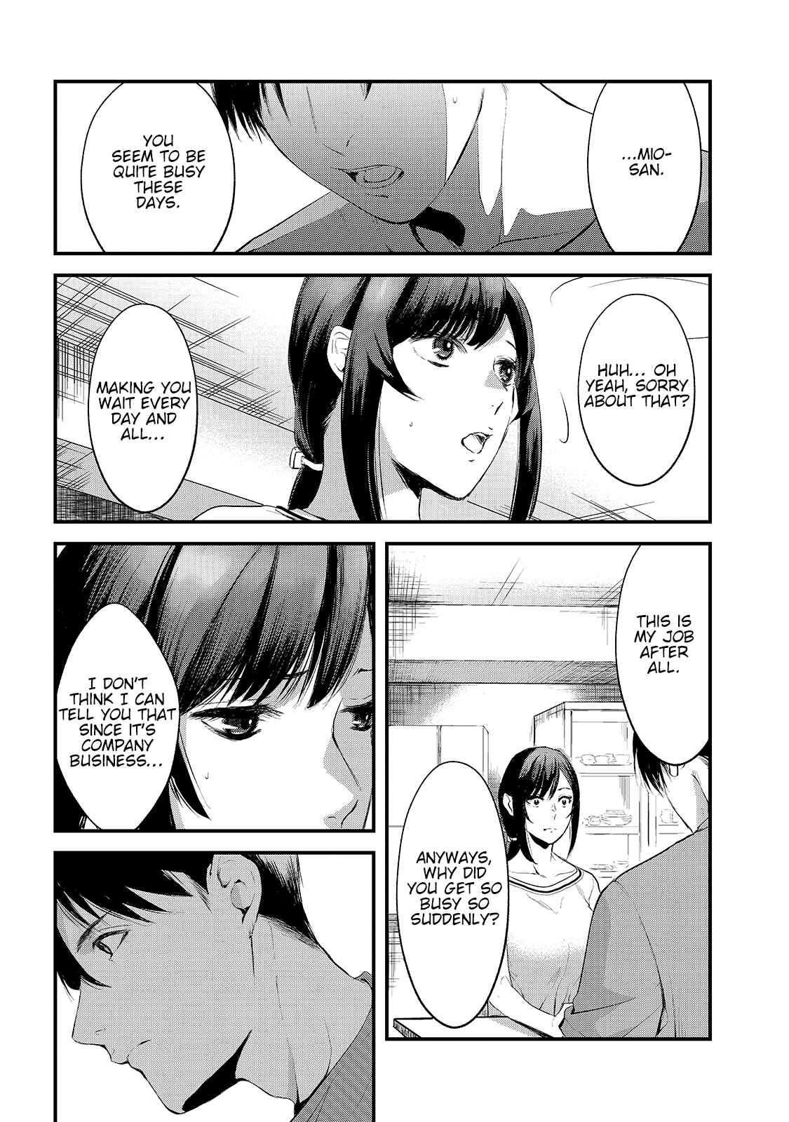 Page 14 Chapter 9 Tsuki 50-man Moratte mo Ikigai no nai Tonari no Onee-san ni 30-man de Yatowarete Okaeri tte Iu Oshigoto ga Tanoshii
