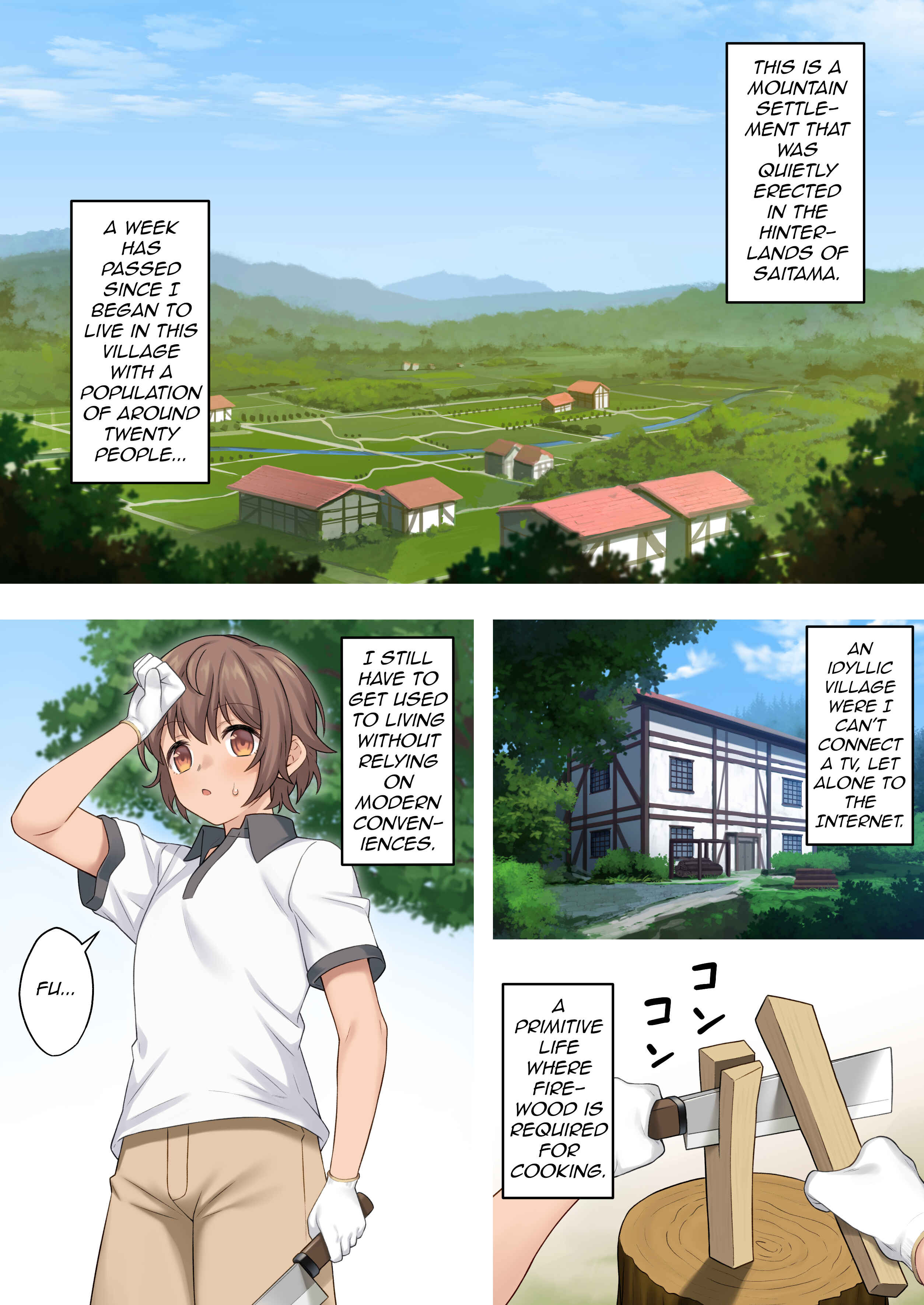 Page 1 Chapter 1 Genkai Shuuraku ~Elf no Mura de Sugosu H na Natsuyasumi~