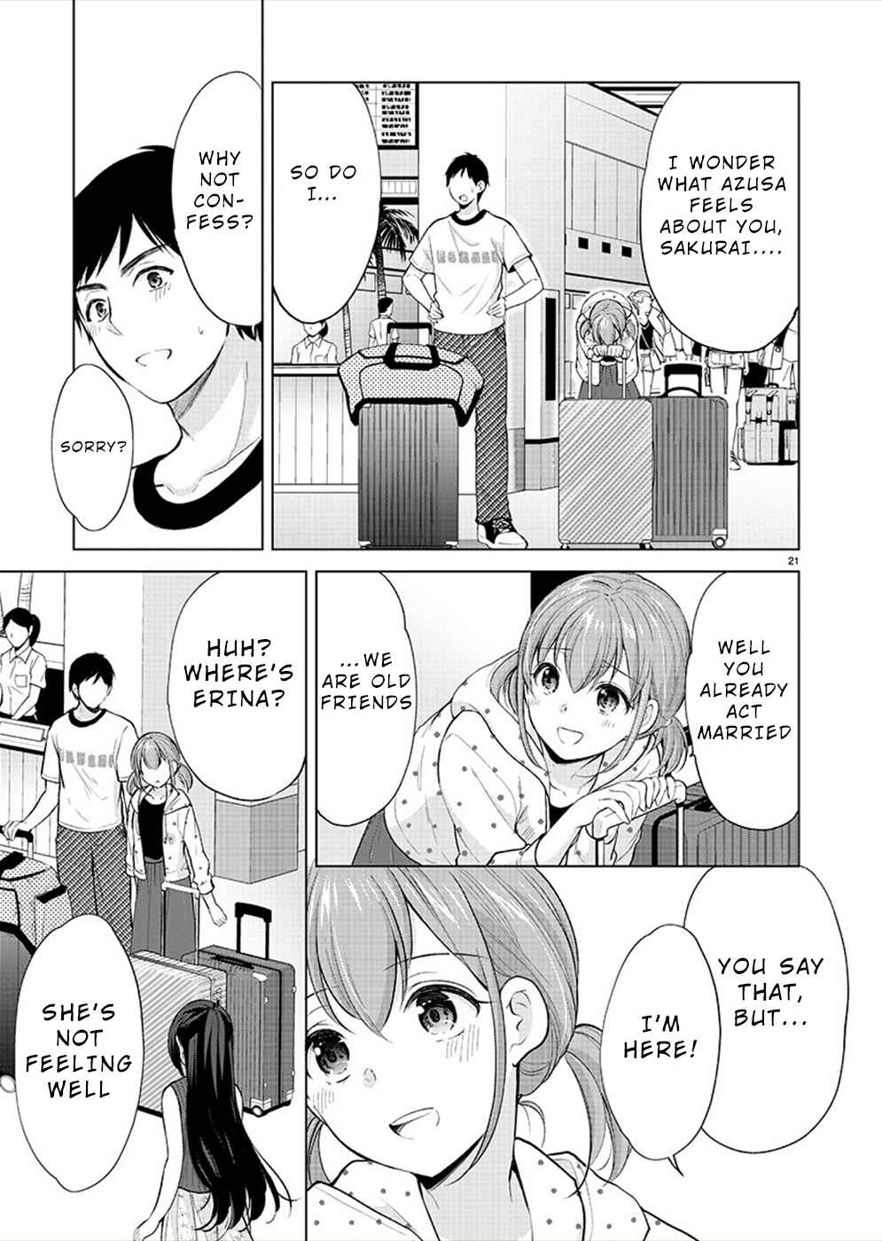 Page 21 Chapter 32 Yuutousei to Himitsu no Oshigoto