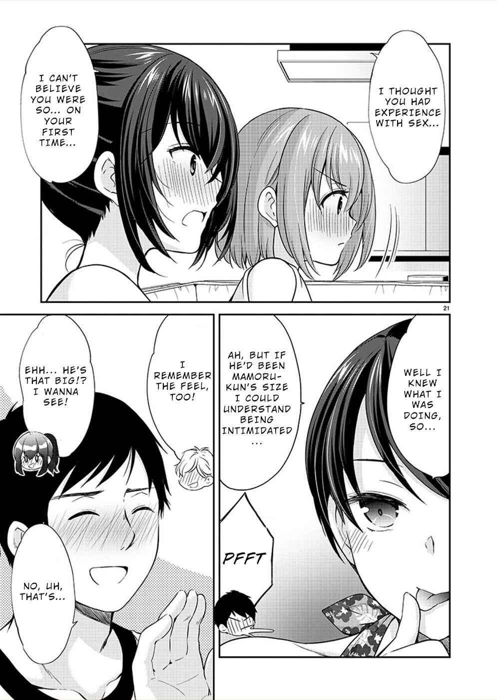 Page 21 Chapter 31 Yuutousei to Himitsu no Oshigoto