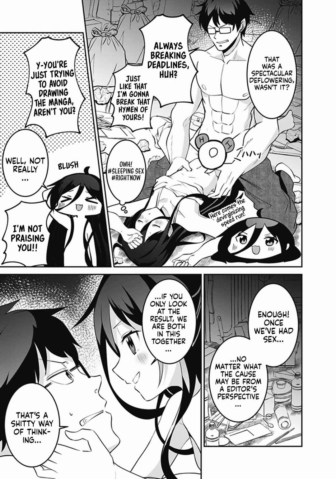 Page 12 Chapter 6 Shinkon-san no Ecchi na Tokoro wo Michau: Anthology Comic