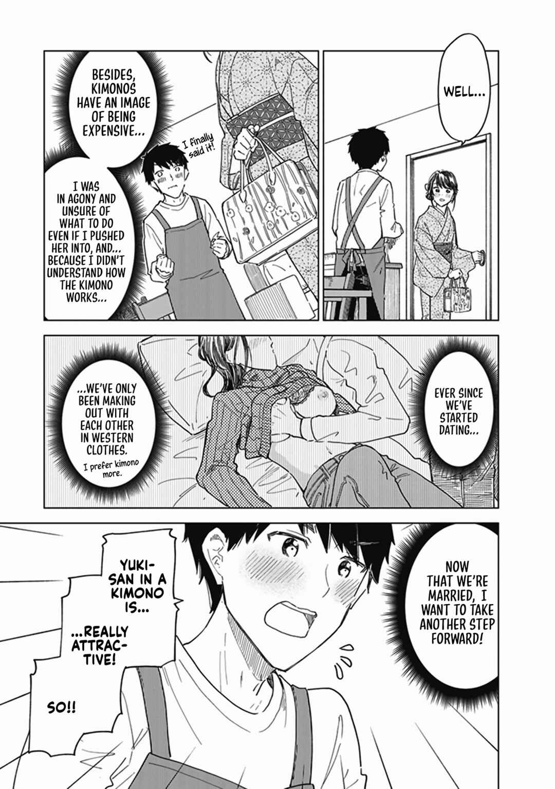 Page 10 Chapter 3 Shinkon-san no Ecchi na Tokoro wo Michau: Anthology Comic