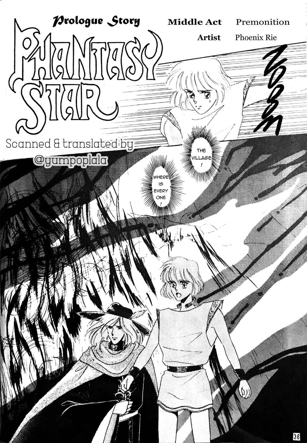 Page 2 Chapter 2 Phantasy Star: Prologue Story
