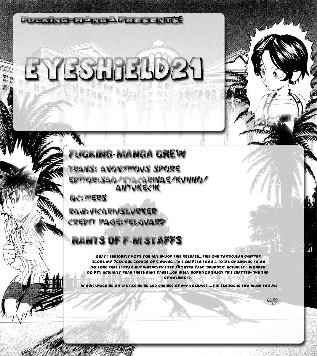 Page 1 Chapter 106 Eyeshield 21
