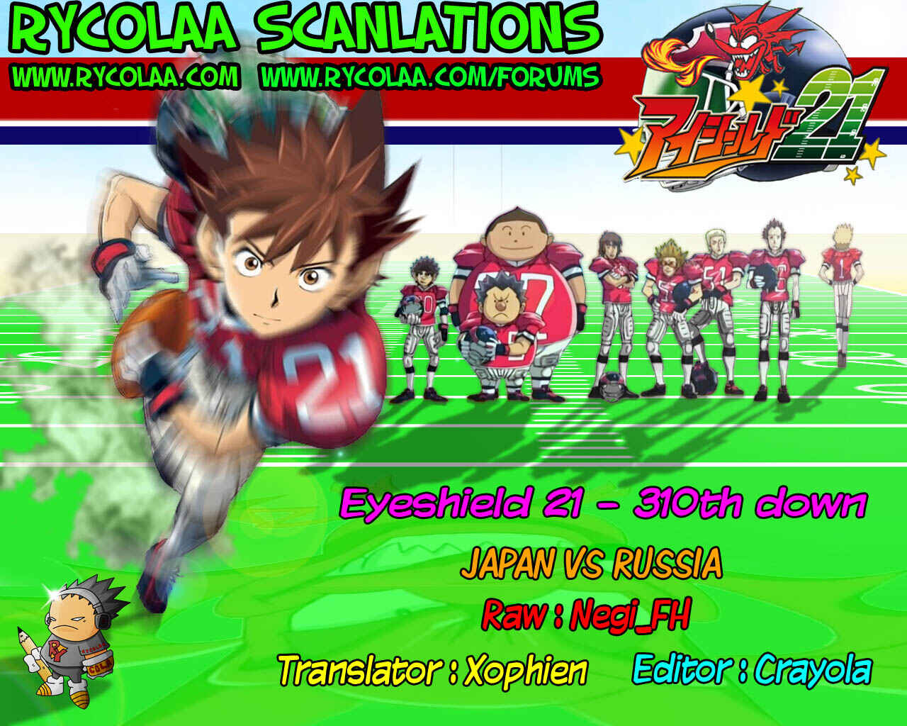 Page 21 Chapter 310 Eyeshield 21
