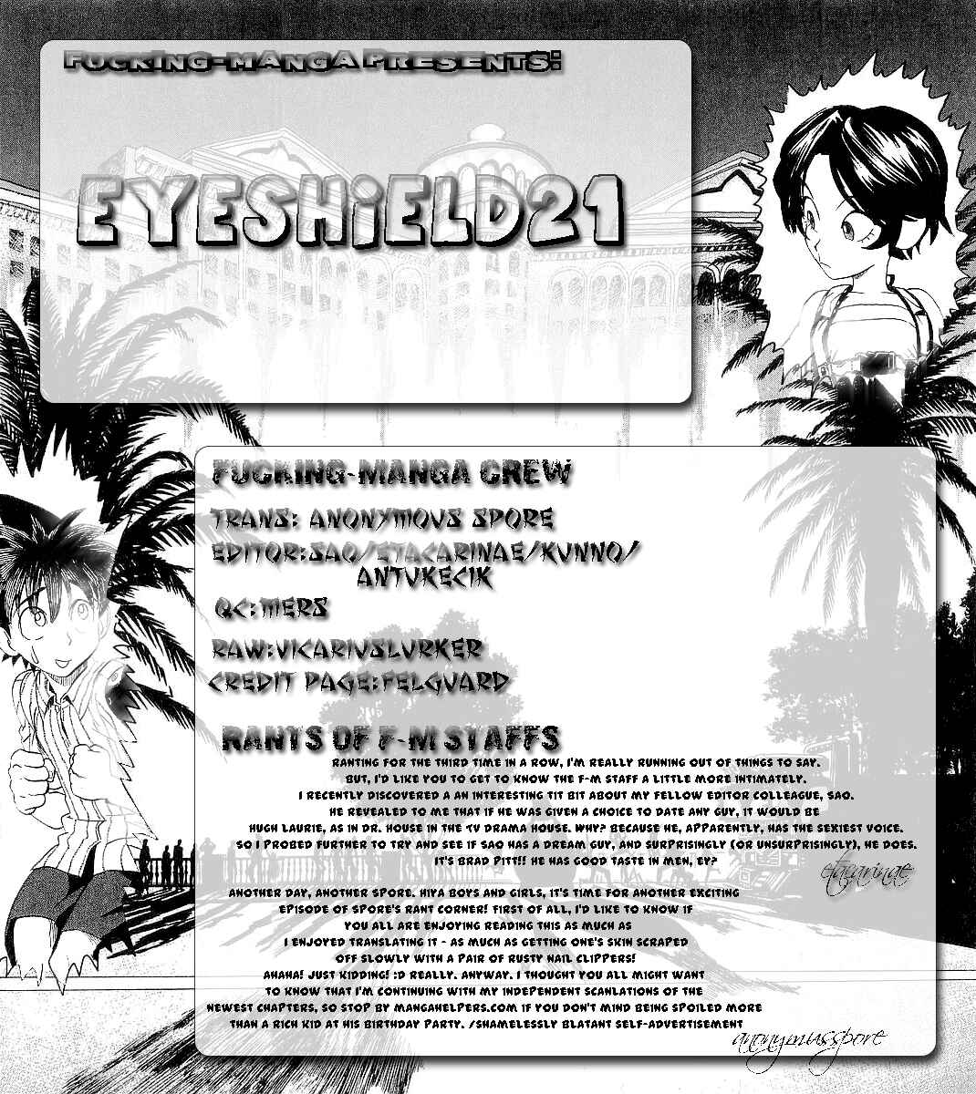Page 1 Chapter 104 Eyeshield 21
