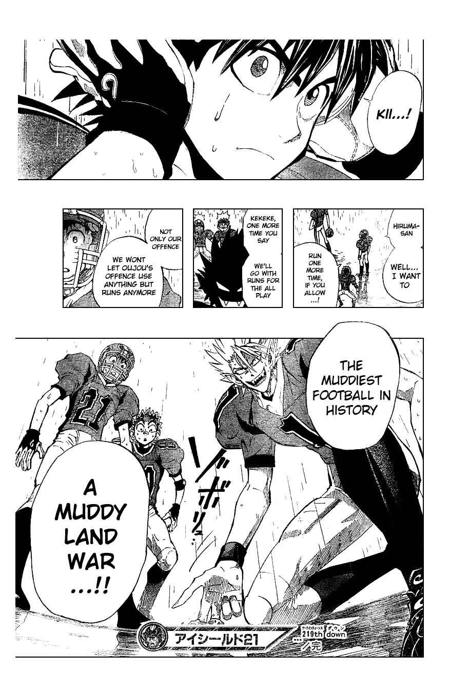 Page 22 Chapter 219 Eyeshield 21