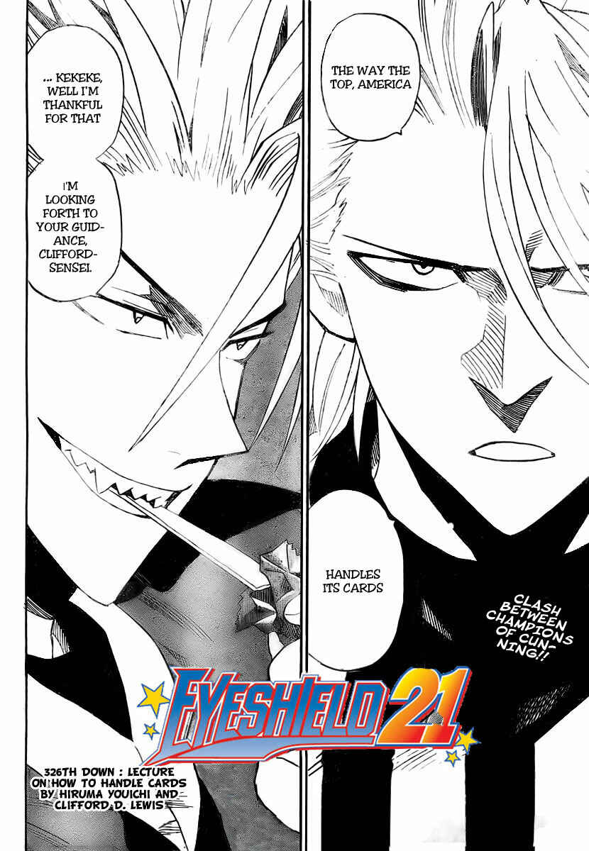 Page 4 Chapter 326 Eyeshield 21