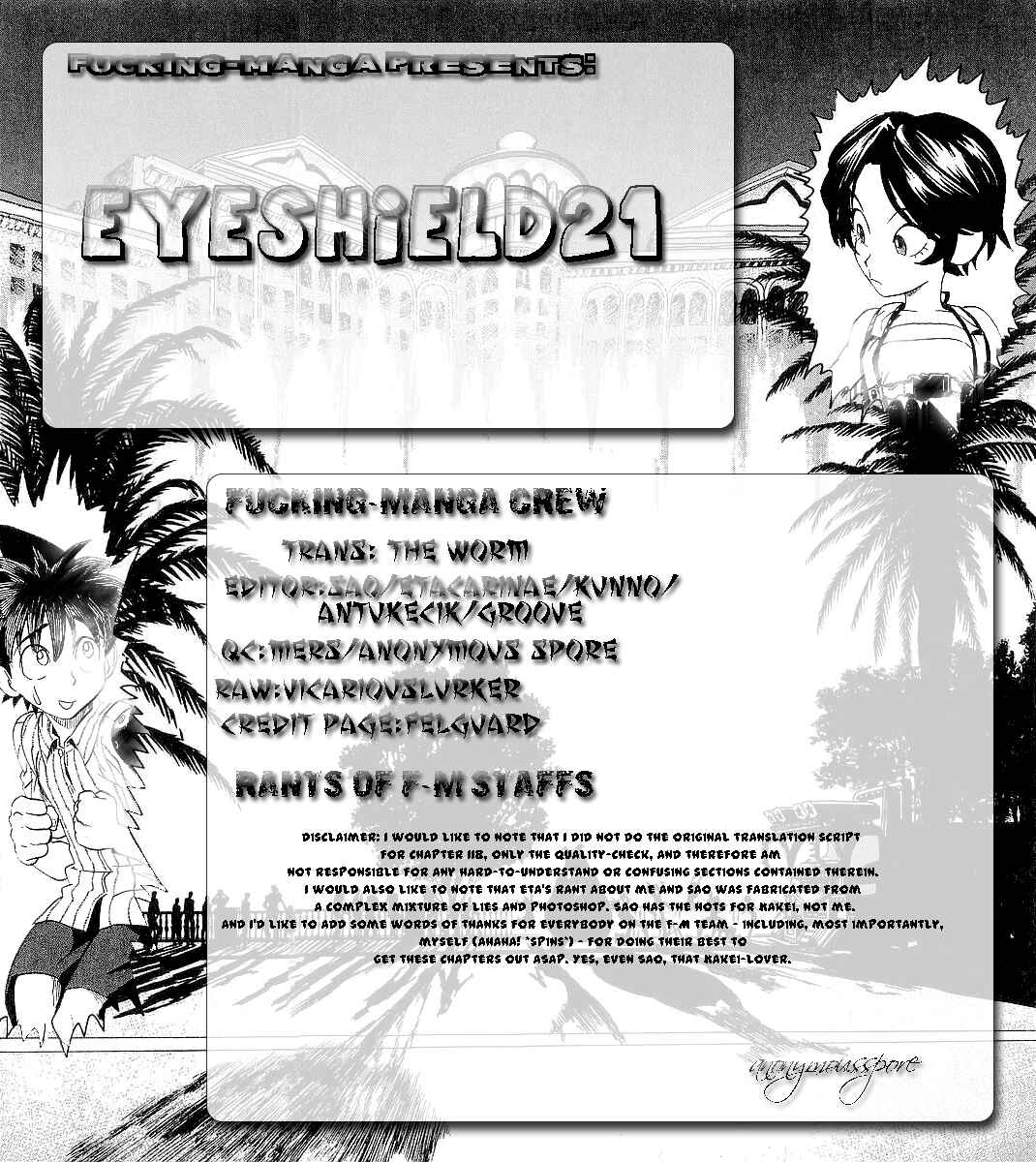 Page 1 Chapter 118 Eyeshield 21