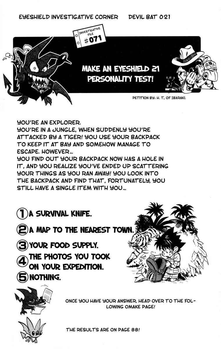 Page 18 Chapter 181 Eyeshield 21