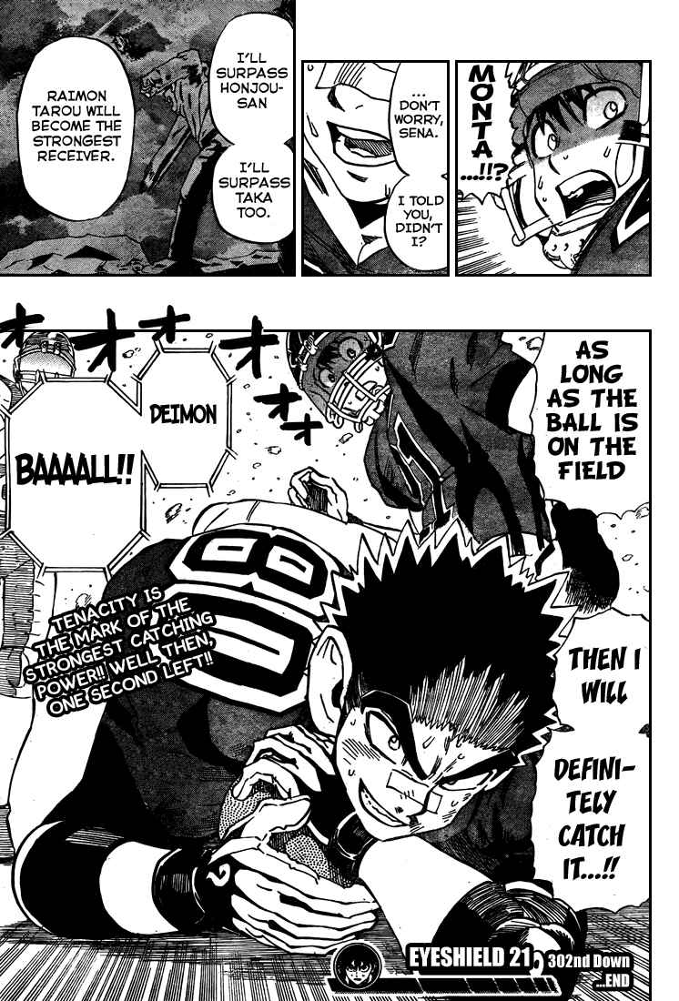 Page 19 Chapter 302 Eyeshield 21