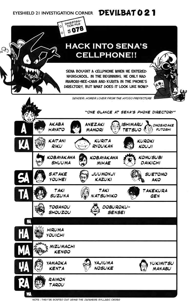 Page 25 Chapter 197 Eyeshield 21
