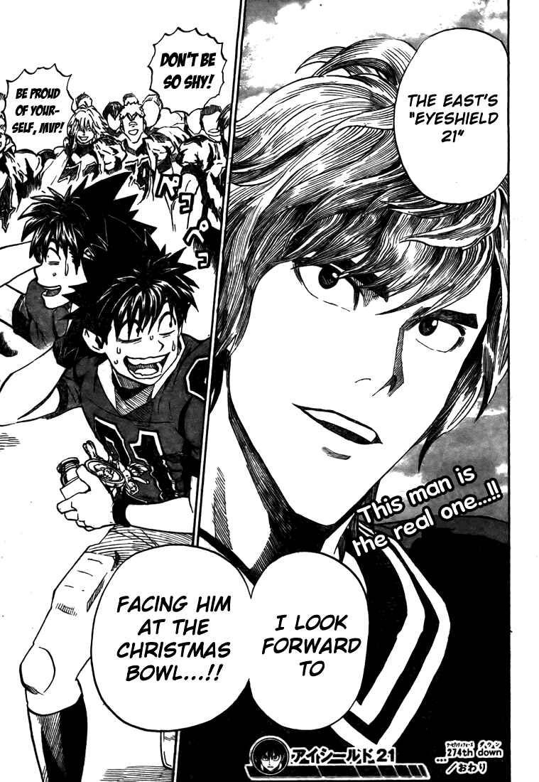 Page 18 Chapter 274 Eyeshield 21