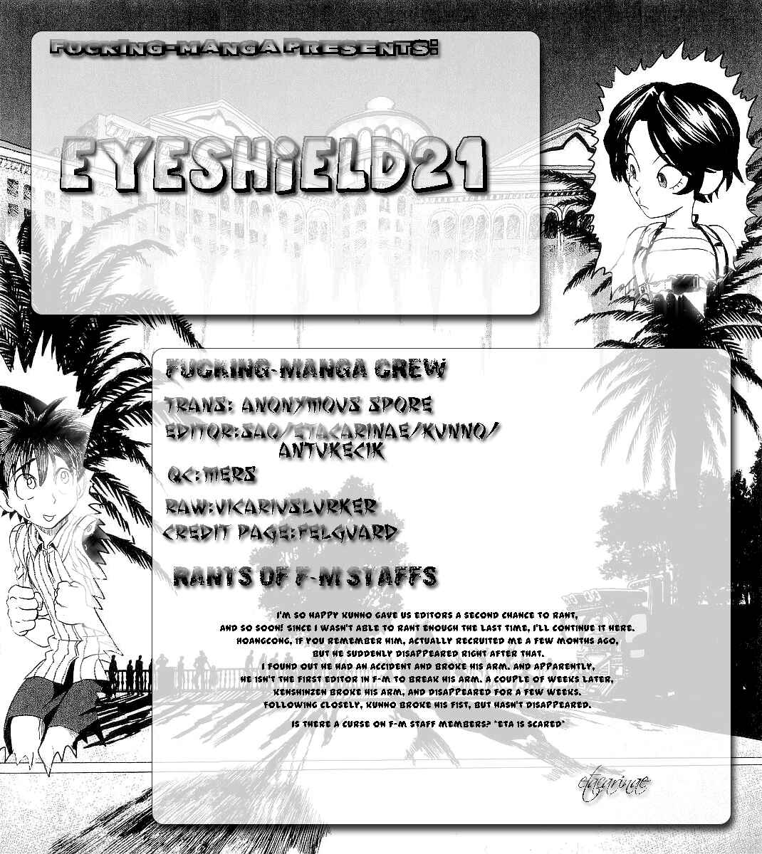 Page 1 Chapter 103 Eyeshield 21
