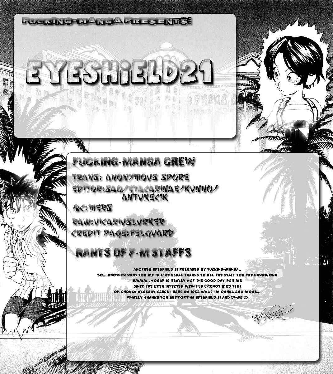 Page 1 Chapter 105 Eyeshield 21