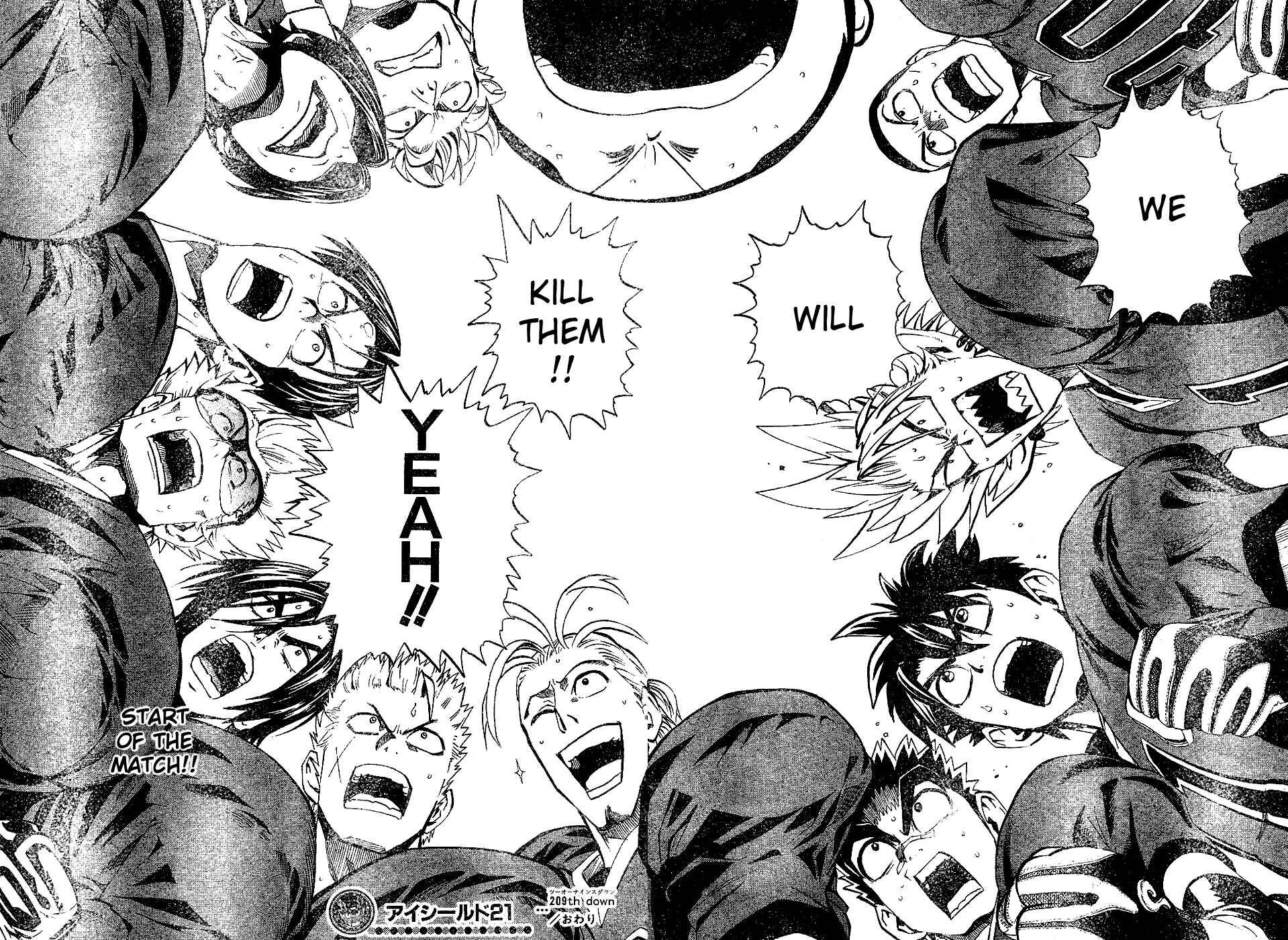 Page 17 Chapter 209 Eyeshield 21