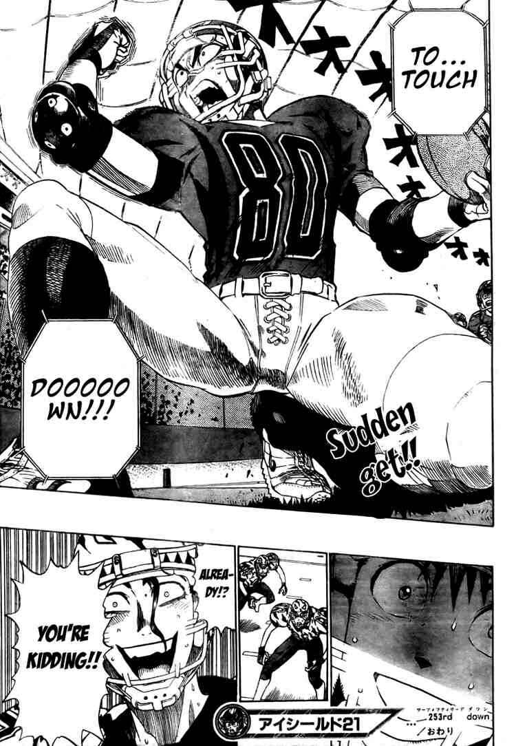 Page 16 Chapter 253 Eyeshield 21