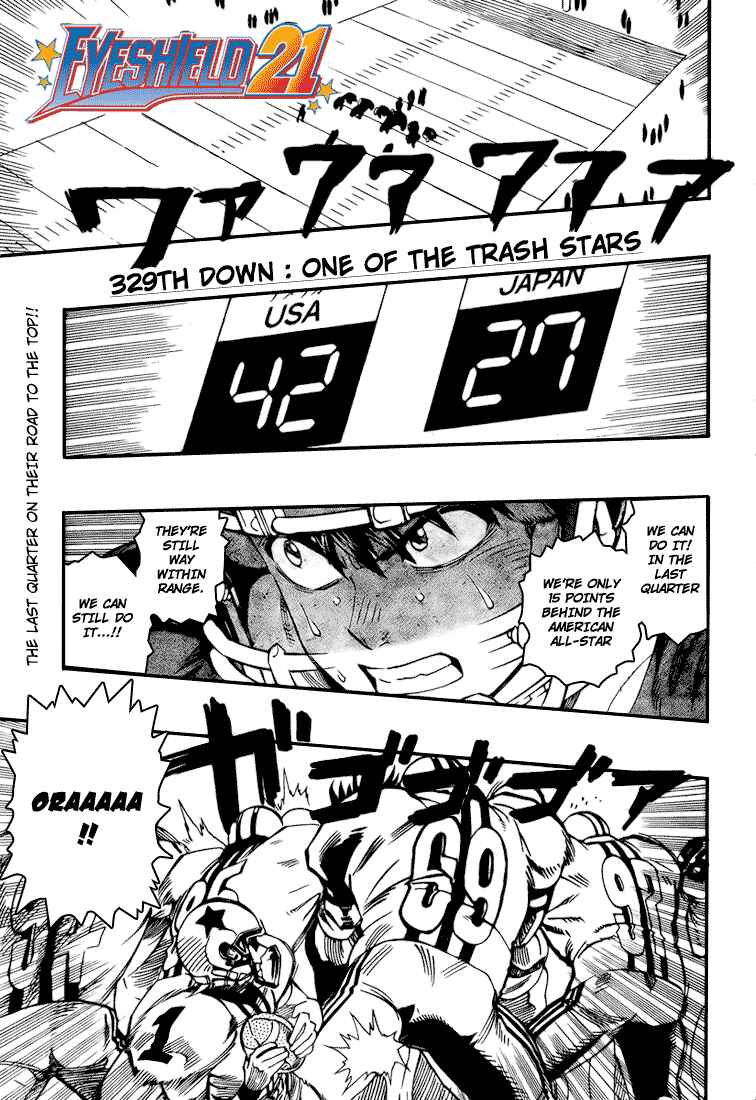 Page 1 Chapter 329 Eyeshield 21