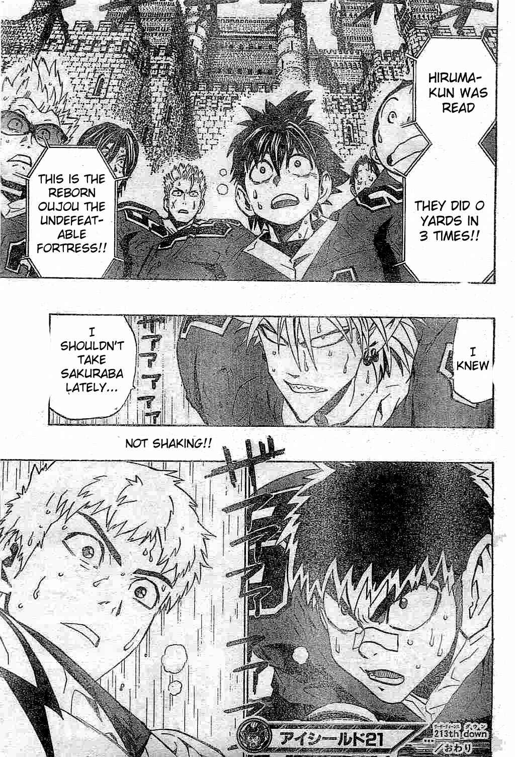 Page 19 Chapter 213 Eyeshield 21
