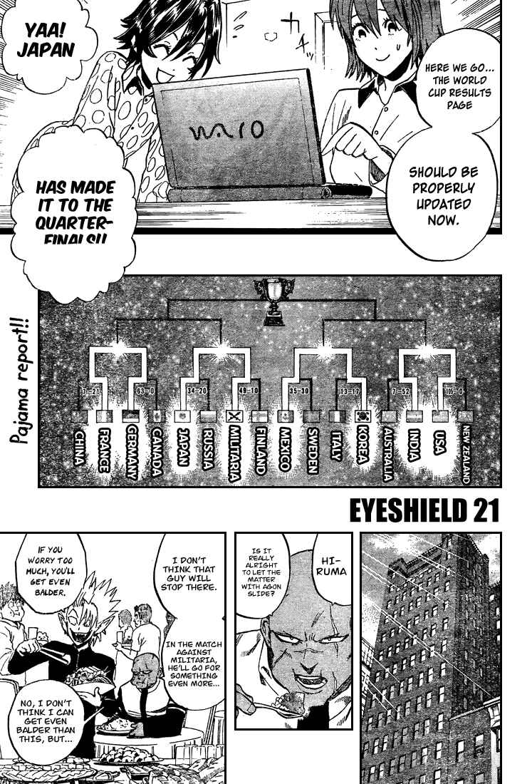 Page 1 Chapter 313 Eyeshield 21