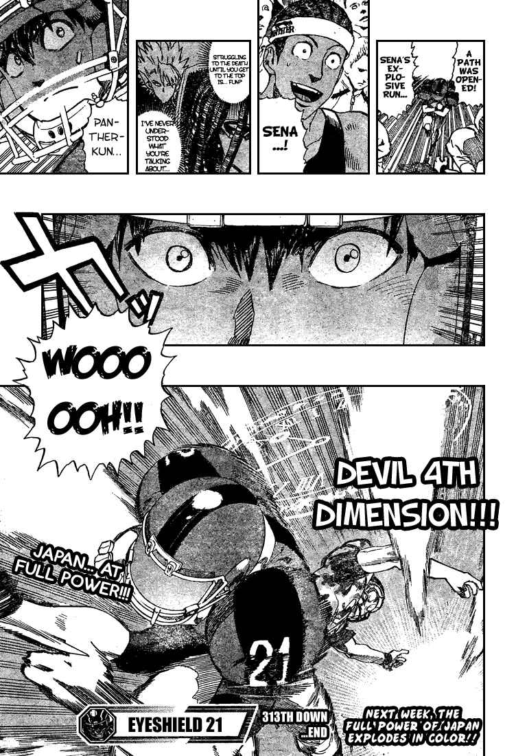 Page 18 Chapter 313 Eyeshield 21