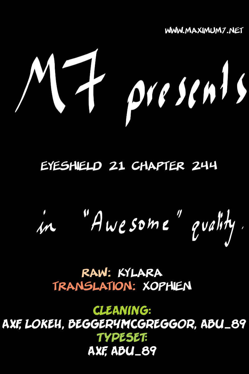 Page 18 Chapter 244 Eyeshield 21
