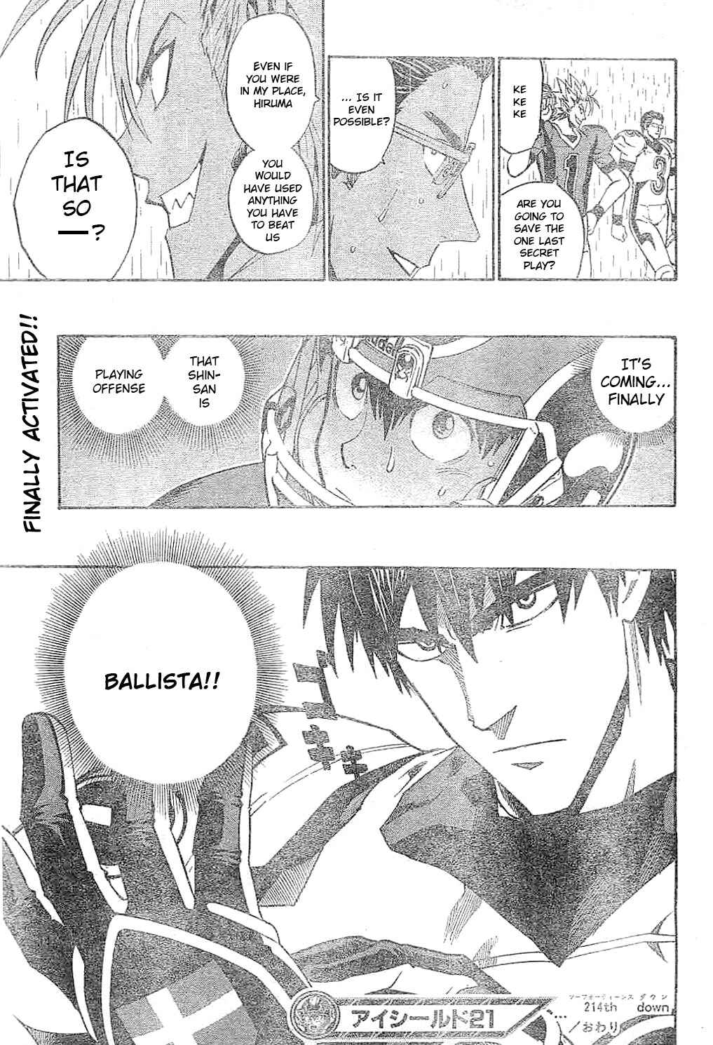 Page 17 Chapter 214 Eyeshield 21