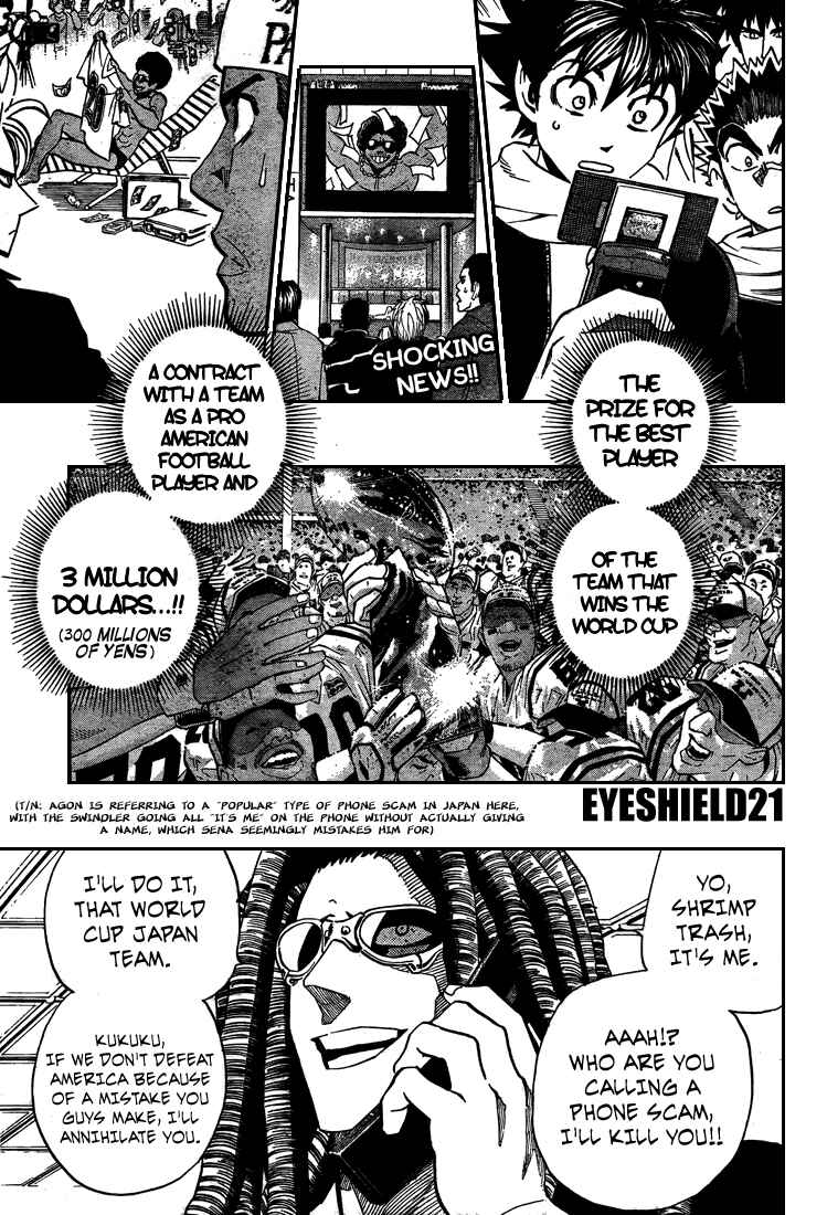 Page 1 Chapter 307 Eyeshield 21