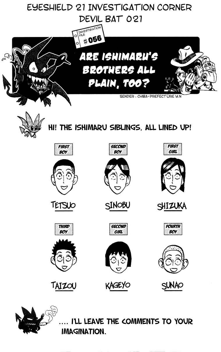 Page 19 Chapter 155 Eyeshield 21