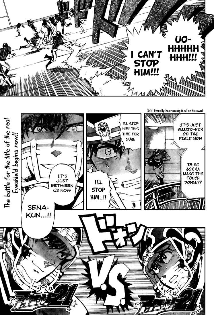 Page 19 Chapter 285 Eyeshield 21