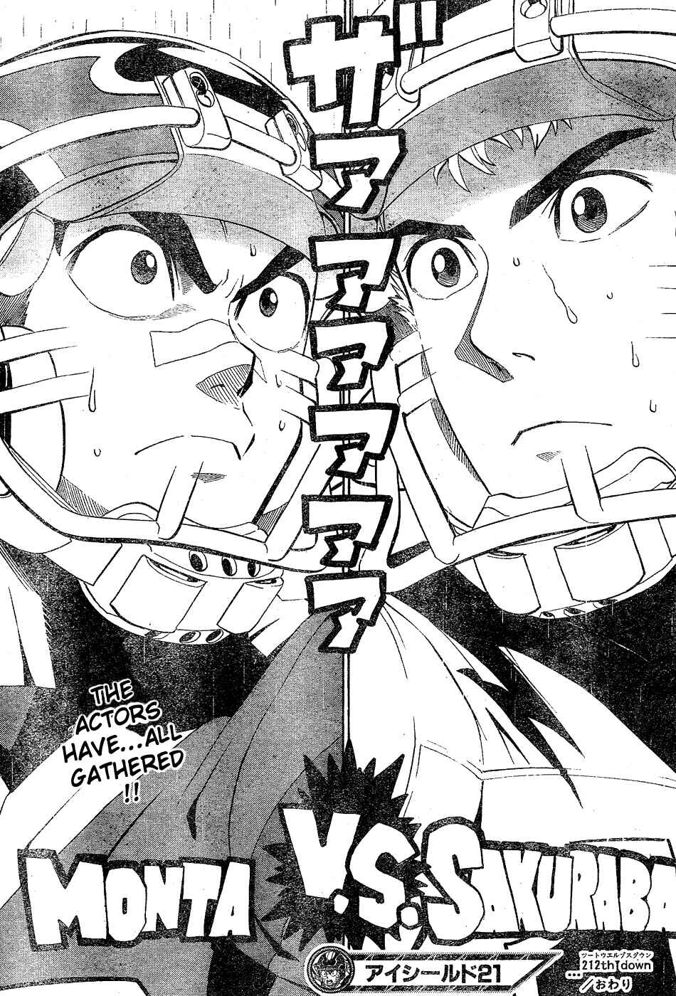 Page 19 Chapter 212 Eyeshield 21